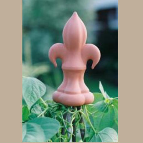 TERRACOTTA FINIAL (Fleur-de-lys) - Large