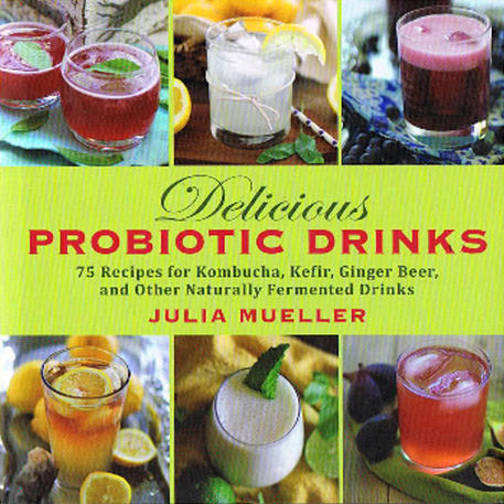 DELICIOUS PROBIOTIC DRINKS: 75 Recipes for Kombucha, Kefir, Ginger Beer, and Other Naturally Fermented Drinks