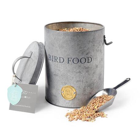 BIRD FOOD TIN