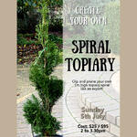 TOPIARY - MAKE YOUR OWN SPIRAL
