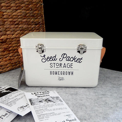 Burgon & Ball Seed Packet Storage Tin 